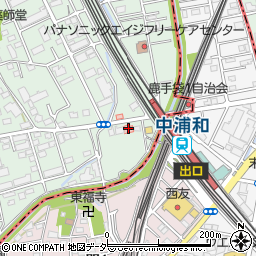 松谷内科医院周辺の地図