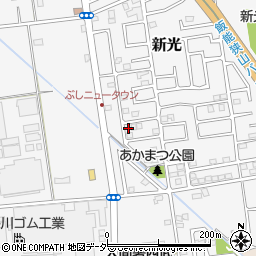 埼玉県入間市新光300-68周辺の地図