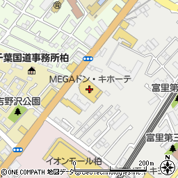 GelaFru 柏店周辺の地図