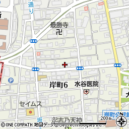 セブンイレブン浦和岸町７丁目店周辺の地図