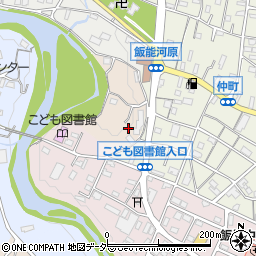 埼玉県飯能市久下458周辺の地図
