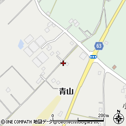 千葉県成田市青山381-3周辺の地図