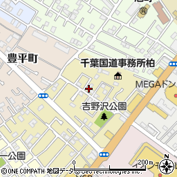 千葉県柏市吉野沢5-11周辺の地図