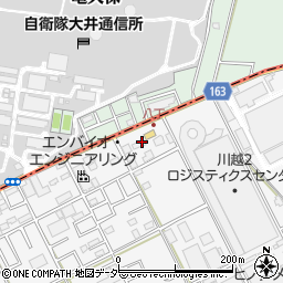 埼玉県川越市下赤坂619周辺の地図