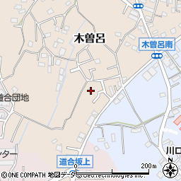 埼玉県川口市木曽呂21周辺の地図