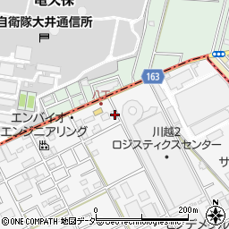 埼玉県川越市下赤坂612周辺の地図