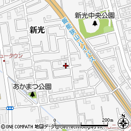 埼玉県入間市新光278-8周辺の地図