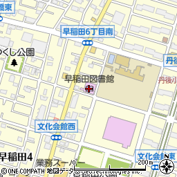 三郷市早稲田連絡所周辺の地図