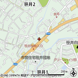 がってん寿司狭山店周辺の地図