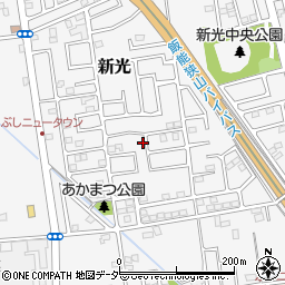 埼玉県入間市新光275-41周辺の地図