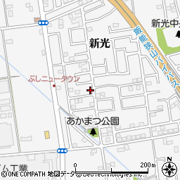 埼玉県入間市新光256-3周辺の地図