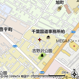 千葉県柏市吉野沢5-4周辺の地図