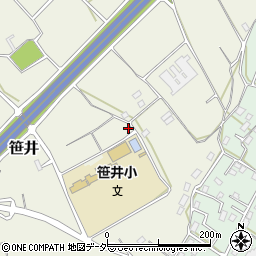 埼玉県狭山市笹井1708周辺の地図
