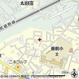 埼玉県さいたま市南区太田窪2412-38周辺の地図
