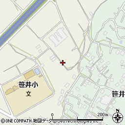 埼玉県狭山市笹井1560周辺の地図