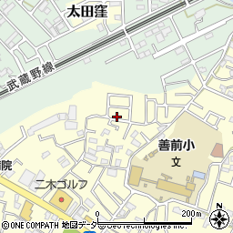 埼玉県さいたま市南区太田窪2412-40周辺の地図