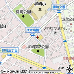 埼玉県川口市柳崎周辺の地図