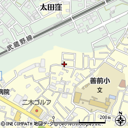 埼玉県さいたま市南区太田窪2412-39周辺の地図
