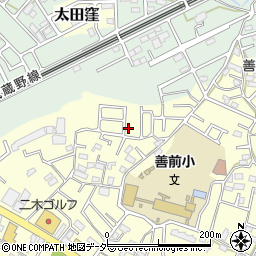 埼玉県さいたま市南区太田窪2412-43周辺の地図