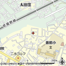 埼玉県さいたま市南区太田窪2412-33周辺の地図