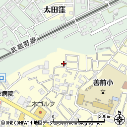 埼玉県さいたま市南区太田窪2412-41周辺の地図