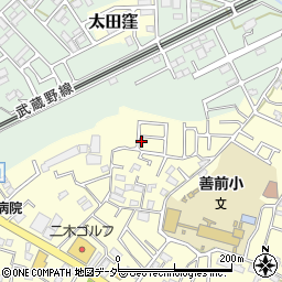埼玉県さいたま市南区太田窪2412-32周辺の地図