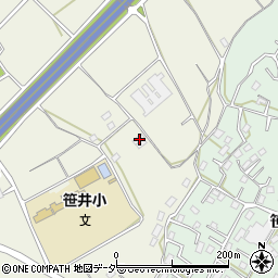 埼玉県狭山市笹井1680周辺の地図