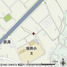 埼玉県狭山市笹井1670-1周辺の地図