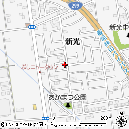 埼玉県入間市新光256-36周辺の地図