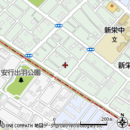 新栄道下公園周辺の地図