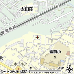 埼玉県さいたま市南区太田窪2412-26周辺の地図