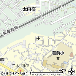 埼玉県さいたま市南区太田窪2412-25周辺の地図