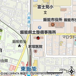 埼玉県飯能県土整備事務所　ダム管理担当周辺の地図