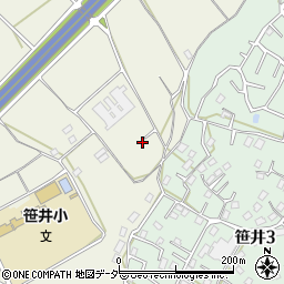 埼玉県狭山市笹井1563-12周辺の地図