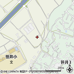 埼玉県狭山市笹井1563-2周辺の地図