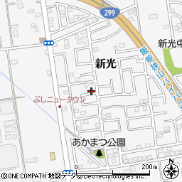 埼玉県入間市新光256-25周辺の地図