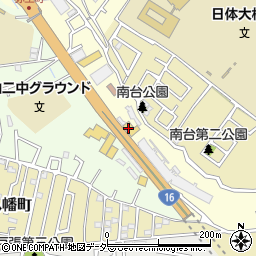 千葉日産自動車柏Ｒ１６号店周辺の地図