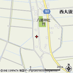 千葉県成田市西大須賀1406周辺の地図