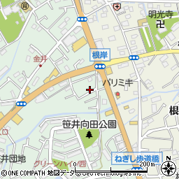 埼玉県狭山市笹井1丁目3-10周辺の地図