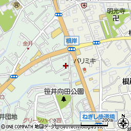 埼玉県狭山市笹井1丁目3-9周辺の地図
