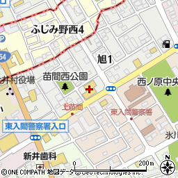 埼玉日産ふじみ野店周辺の地図