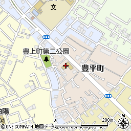 吉野沢周辺の地図
