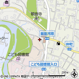 埼玉県飯能市久下409周辺の地図