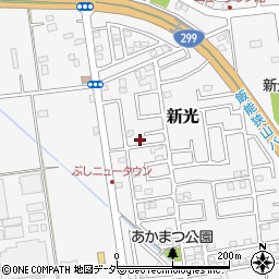 埼玉県入間市新光259-28周辺の地図
