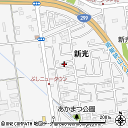 埼玉県入間市新光259-32周辺の地図