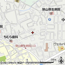 埼玉県狭山市祇園21周辺の地図