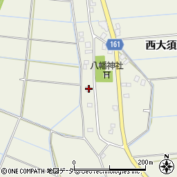 千葉県成田市西大須賀1408周辺の地図