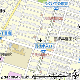 アミティ三郷早稲田団地６－１－１号棟周辺の地図