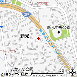 埼玉県入間市新光256-94周辺の地図