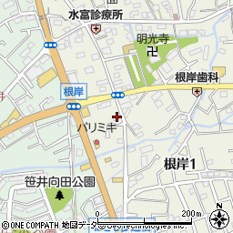 和田米店周辺の地図